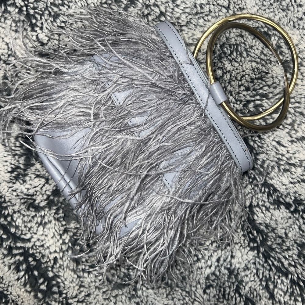 Anthropologie Bucket Fringe Bag